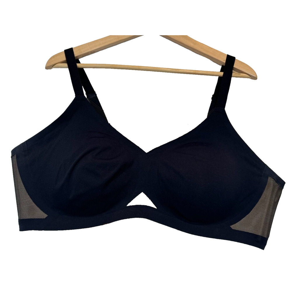 Honeylove‎ Red Wireless Lift Bra Womens 2X Mesh Comfort Support Shapewear Plus